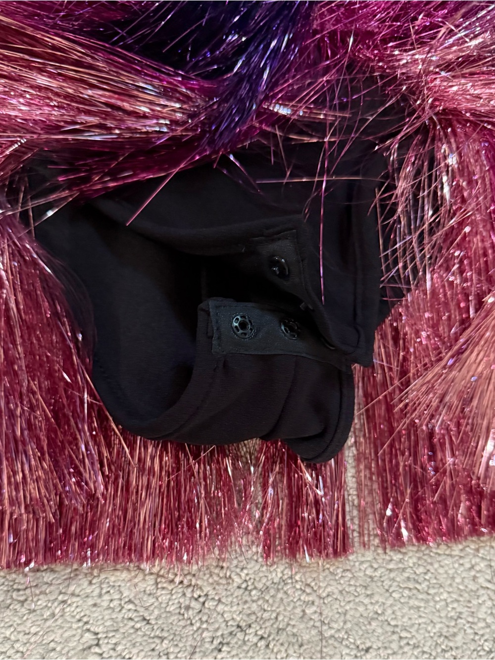 NWT Nasty Gal Tiered Fringe Skirt SZ 8 - Picture 4 of 4